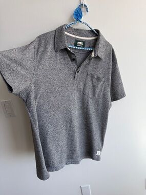 Roots Grey Heather Men's Polo Shirt
XL